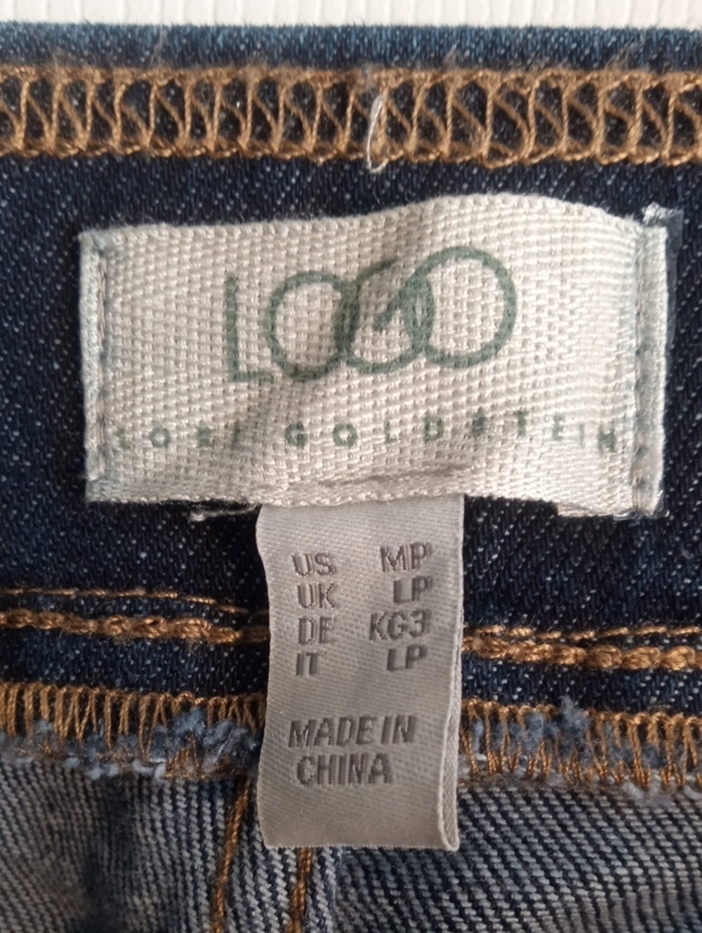 LOGO CROPPED JEANS - Picture 5 of 10